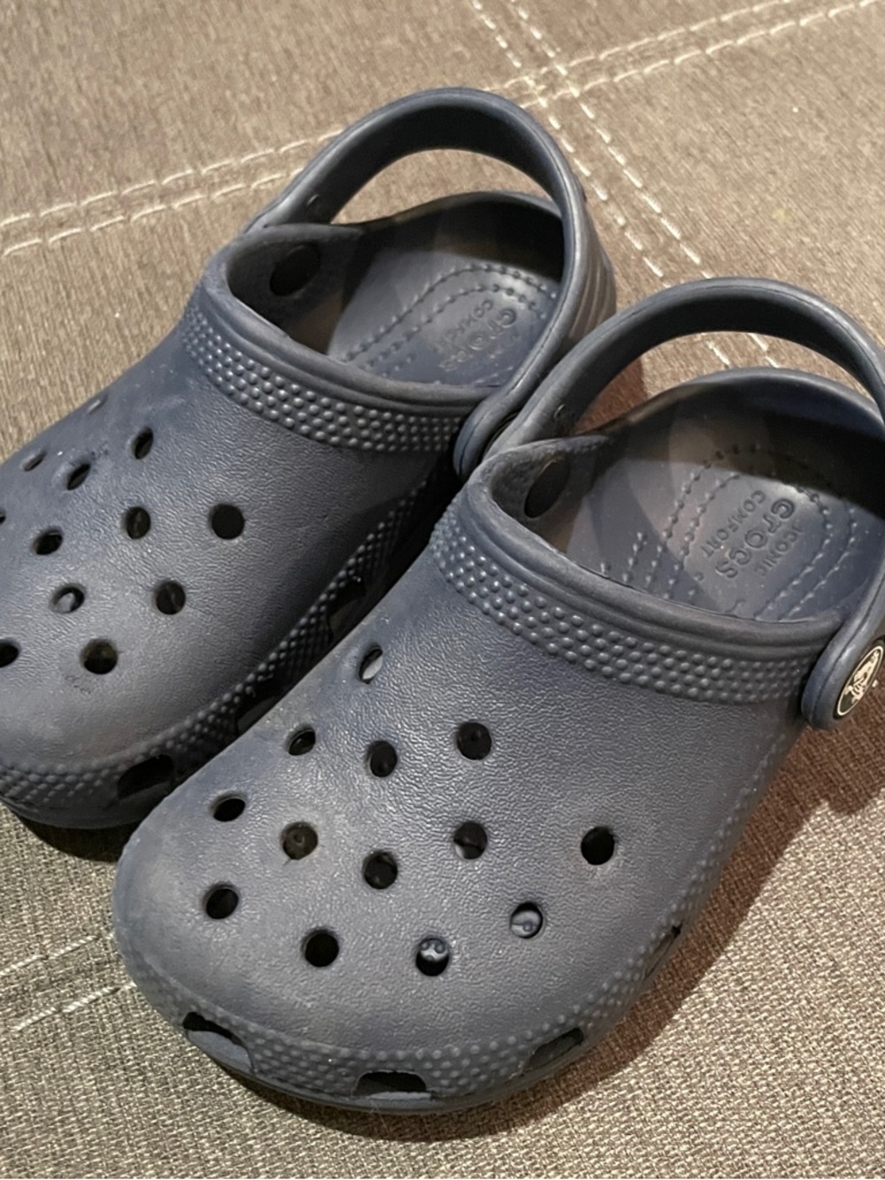 CROCS Kids Classic Clog in Navy Blue